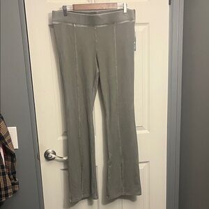 Wild Fable Taupe Flared Leggings